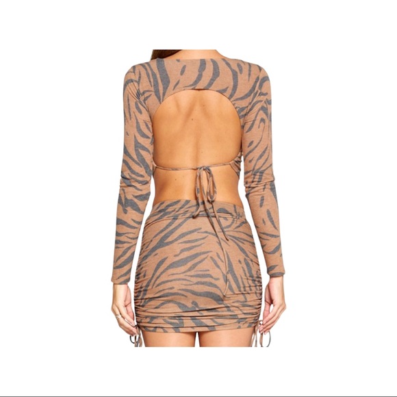 zebra print 2 piece set - Picture 2 of 3